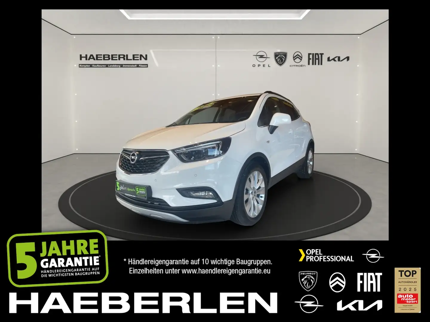 Opel Mokka X 1.4 Turbo Innovat. Top gepflegt, wenig Km Blanco - 1