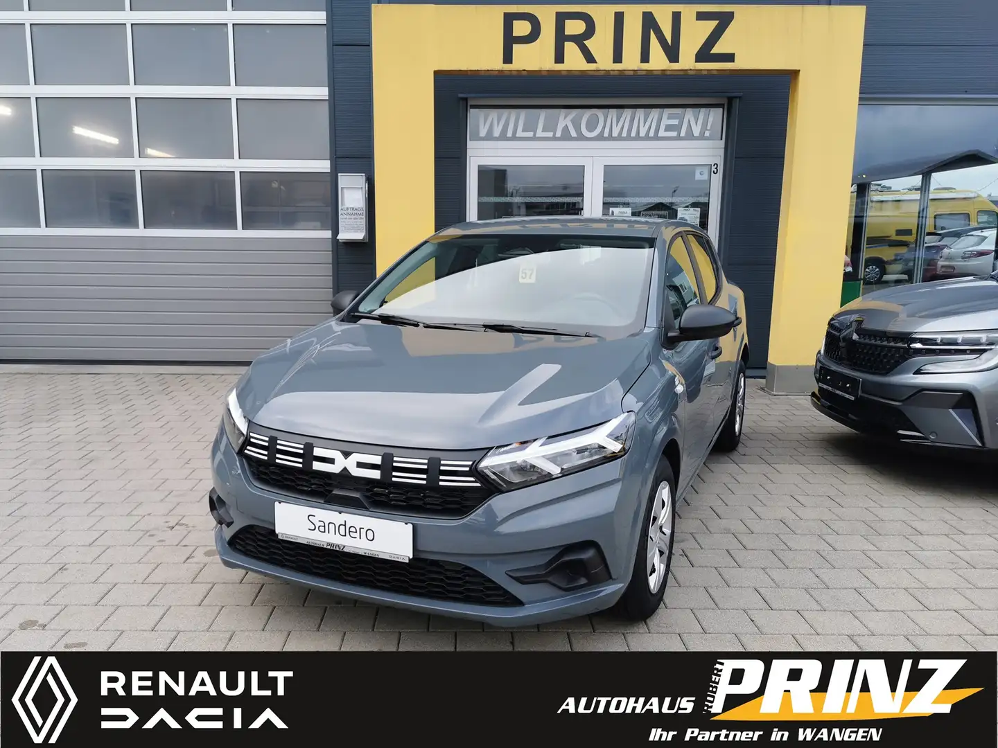 Dacia Sandero III TCE 90 Essential [+Klima/Radio/Einparkhilfe] Grau - 1