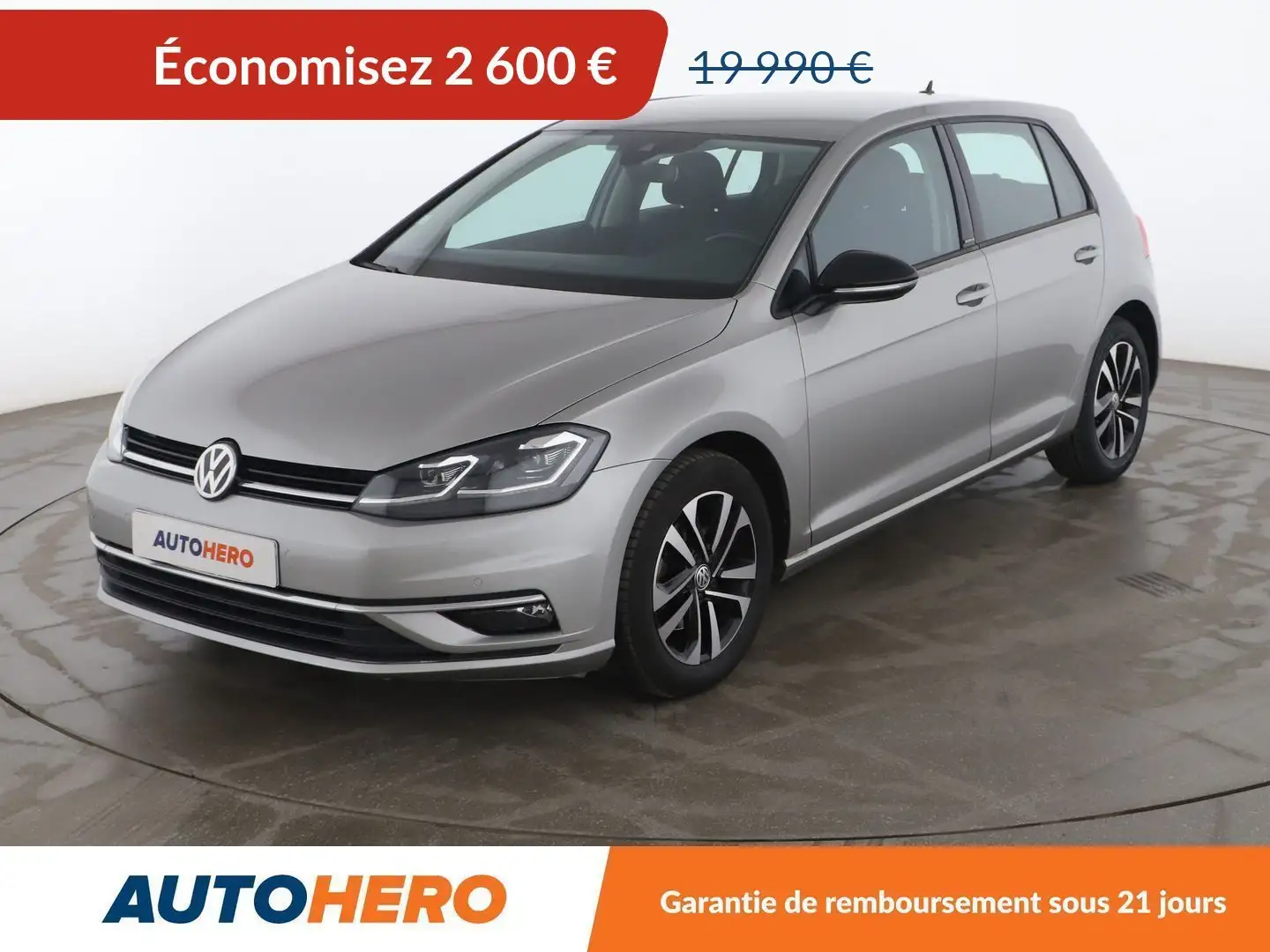 Volkswagen Golf 1.5 TSI EVO IQ.Drive DSG7 Gris - 1