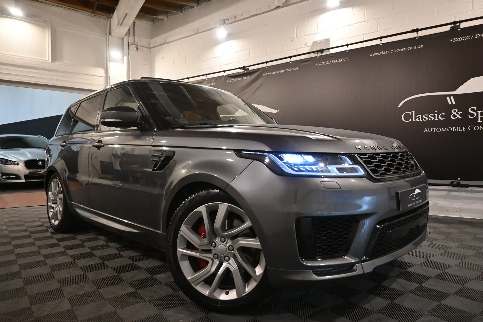 Land Rover Range Rover Sport SPORT HSE  P400 HYBRID / CAMERAS / TOIT PABNO !! Gris - 2