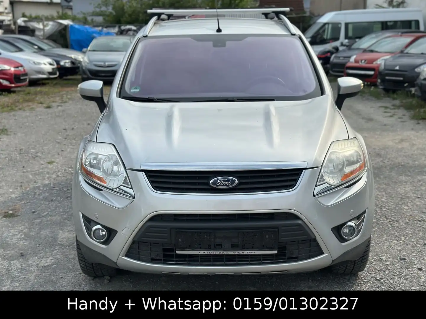 Ford Kuga Titanium -1.Hand -Scheckheft -AHK -Navi -Sh Plateado - 2