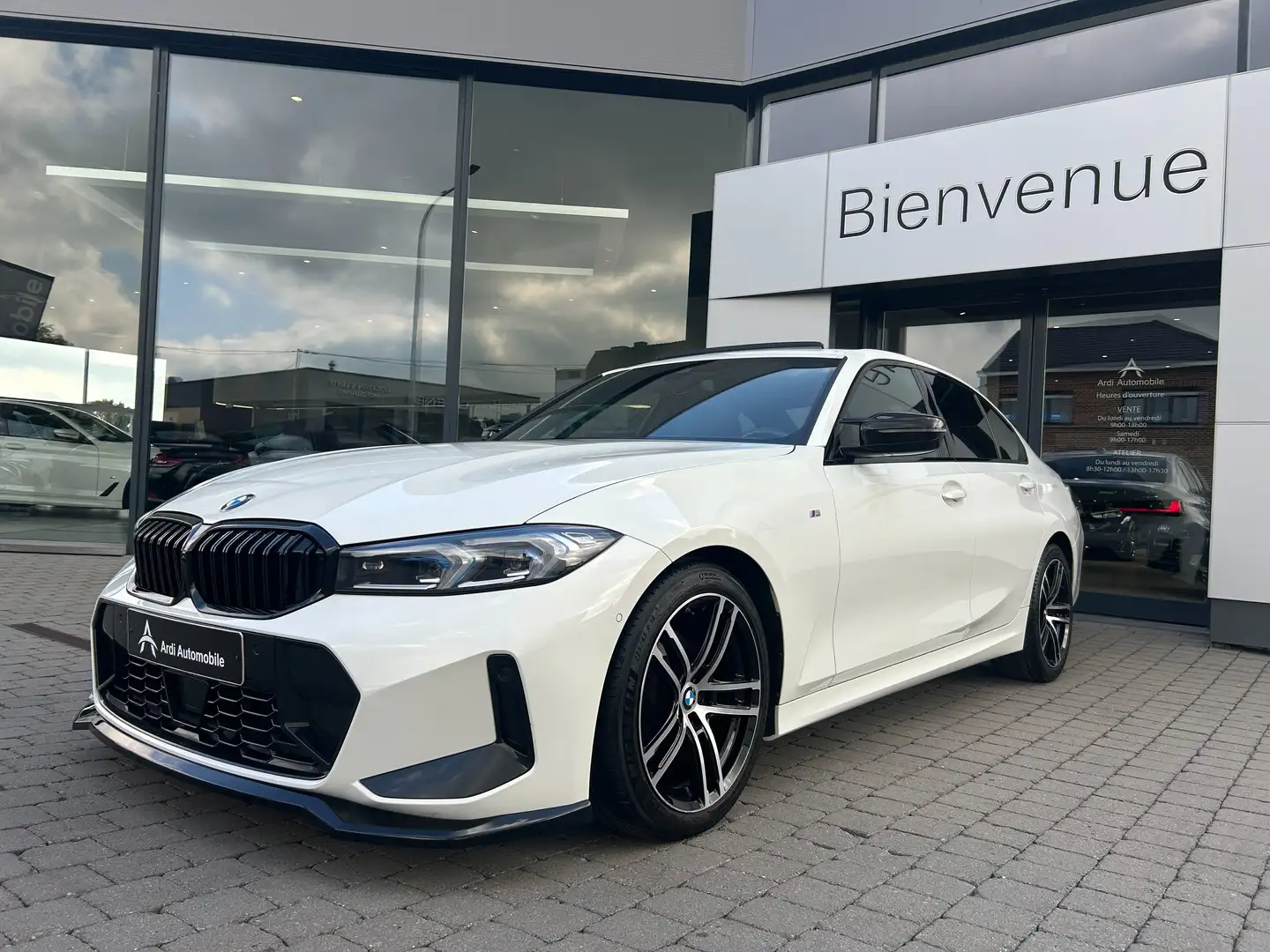 BMW 320 320 dA MHEV *GARANTIE*PACK M*CARPLAY*NEW LIFT* Blanco - 1