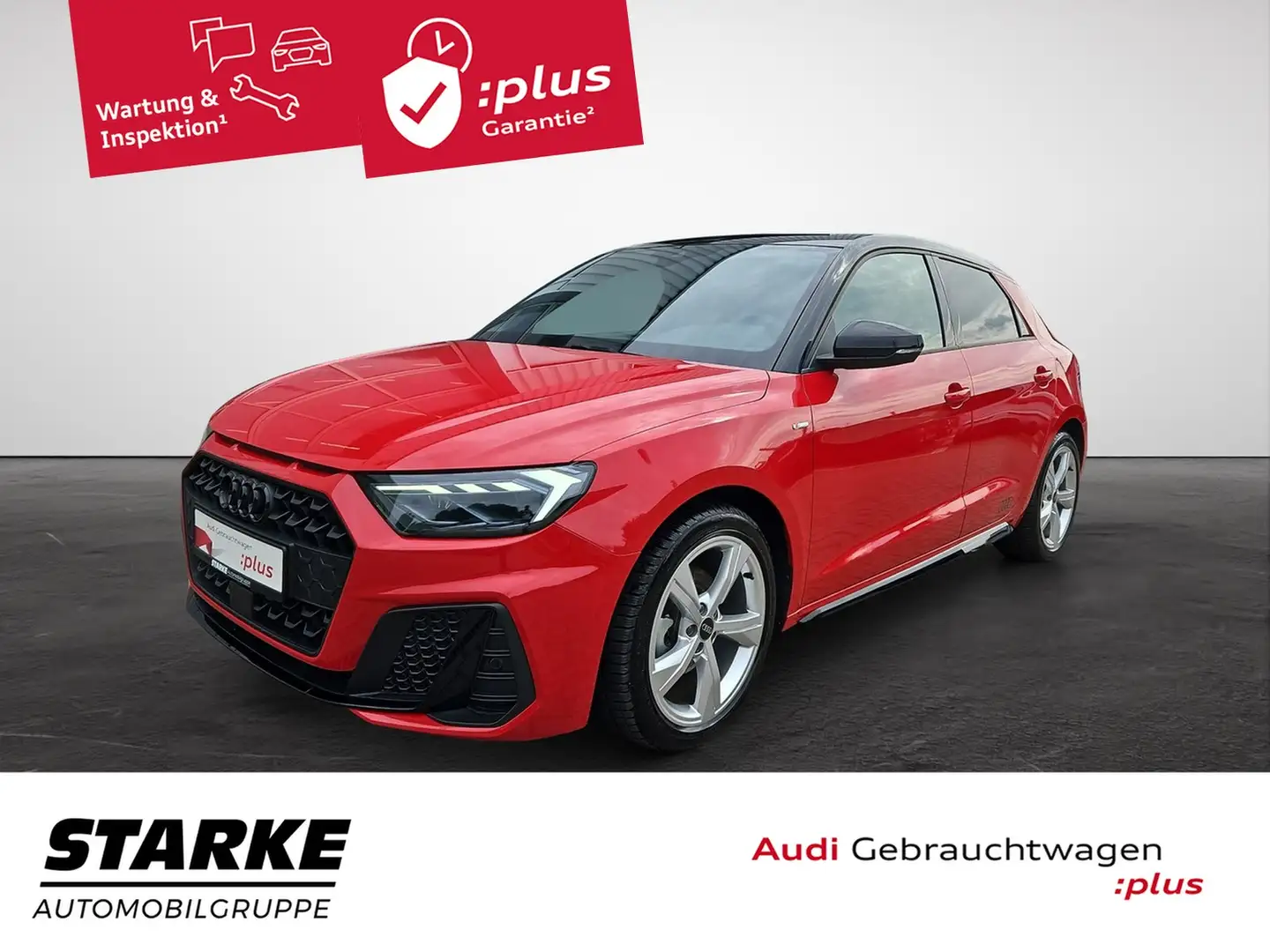 Audi A1 Sportback 30 TFSI S tronic S line NaviPlus LED ... Rot - 2
