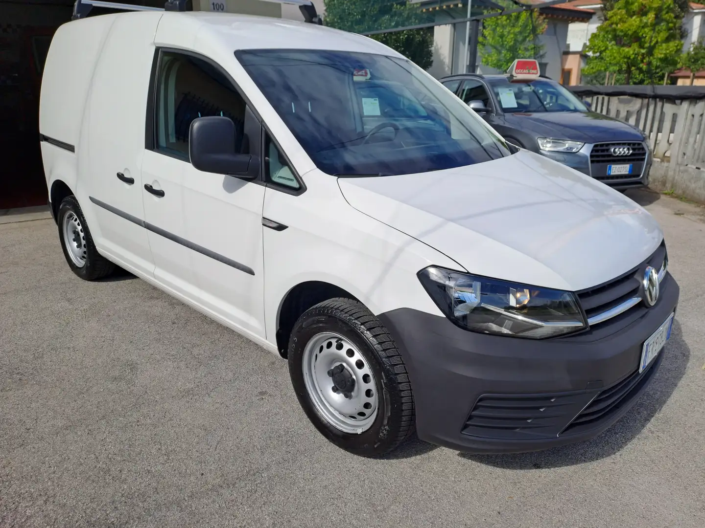 Volkswagen Caddy 2.0 TDI 102CV Furgone Business - EURO 6 Blanc - 1