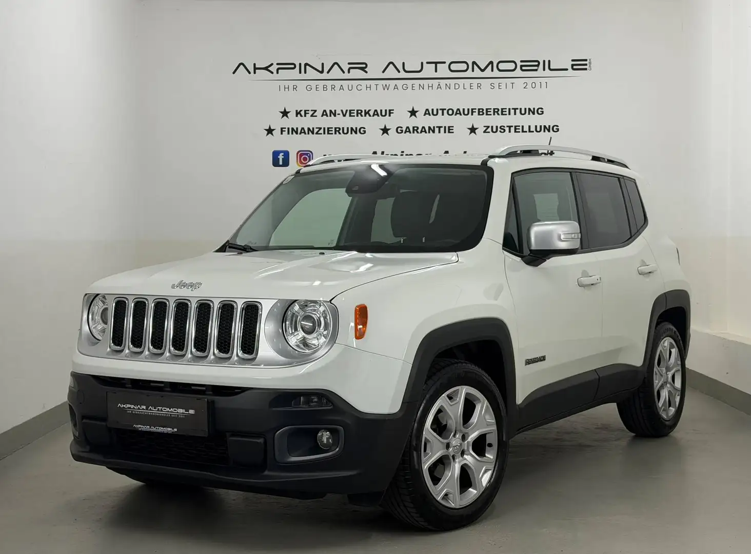 Jeep Renegade 1,4 Sport Limited FWD NAVI - TEMPOMAT - SHZ Weiß - 1