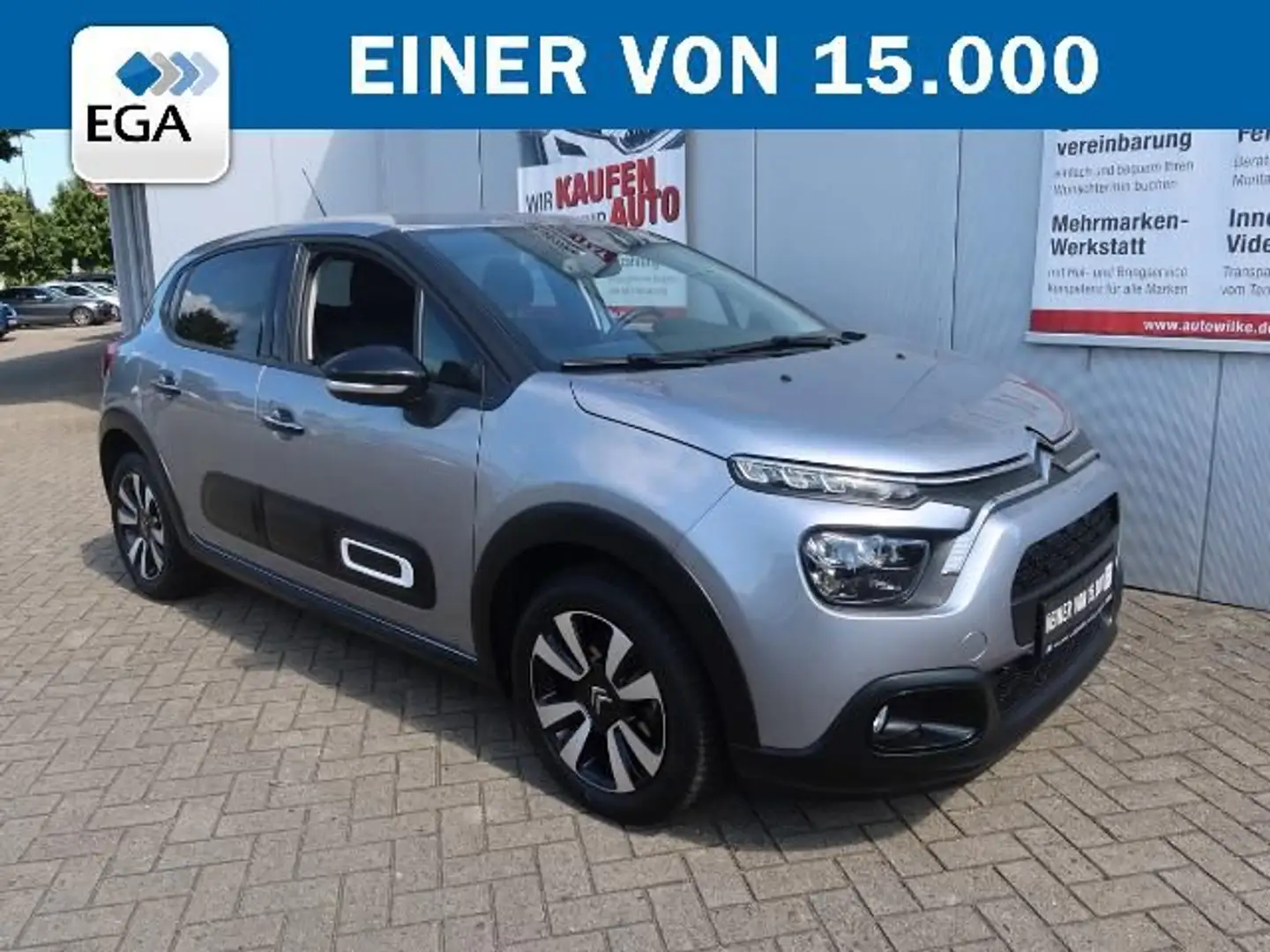 Citroen C3 1.2 PureTech 110*KLIMA*PDC*KAMERA*CARPLAY*ALL Grau - 2