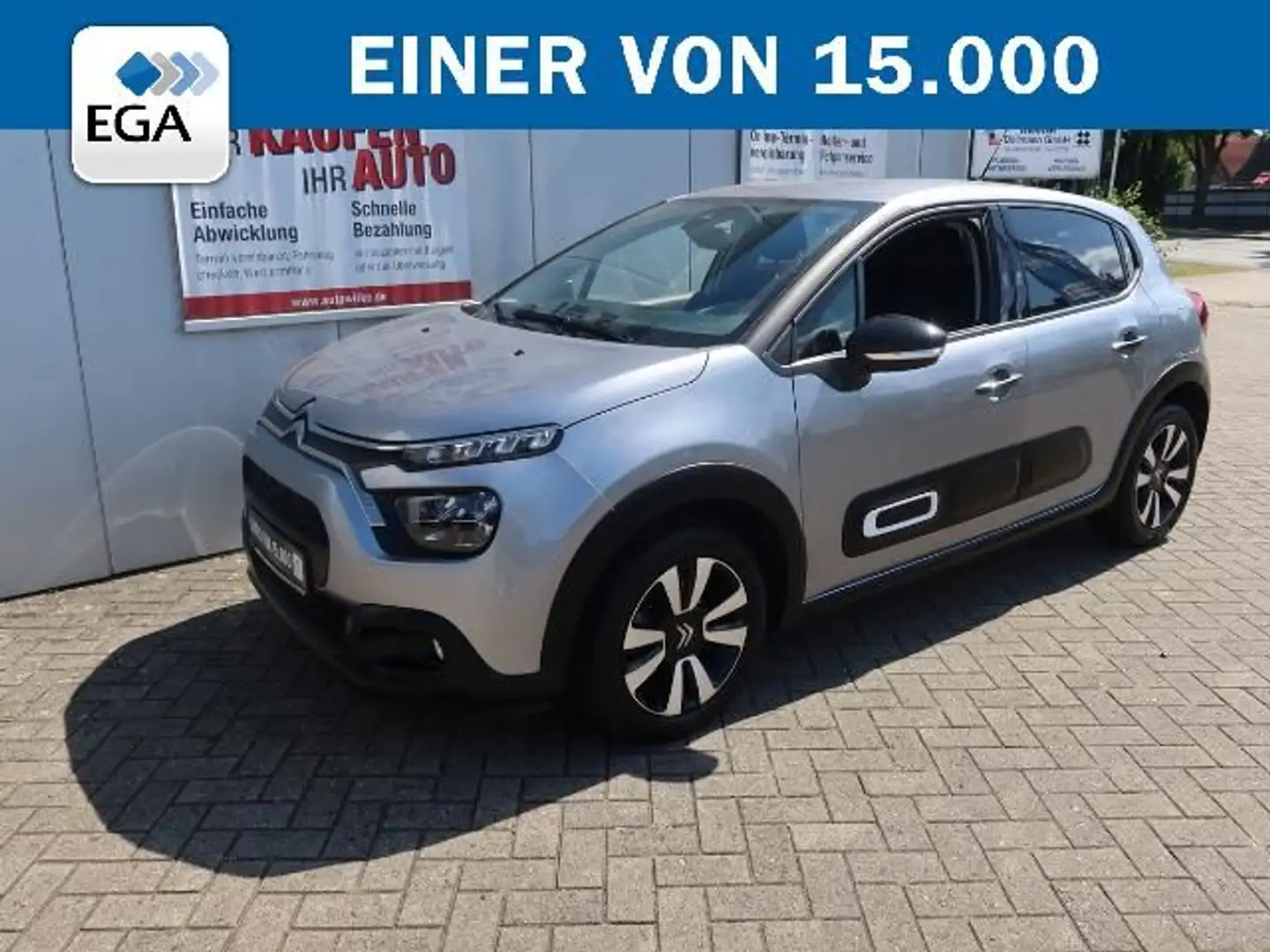 Citroen C3 1.2 PureTech 110*KLIMA*PDC*KAMERA*CARPLAY*ALL Grau - 1