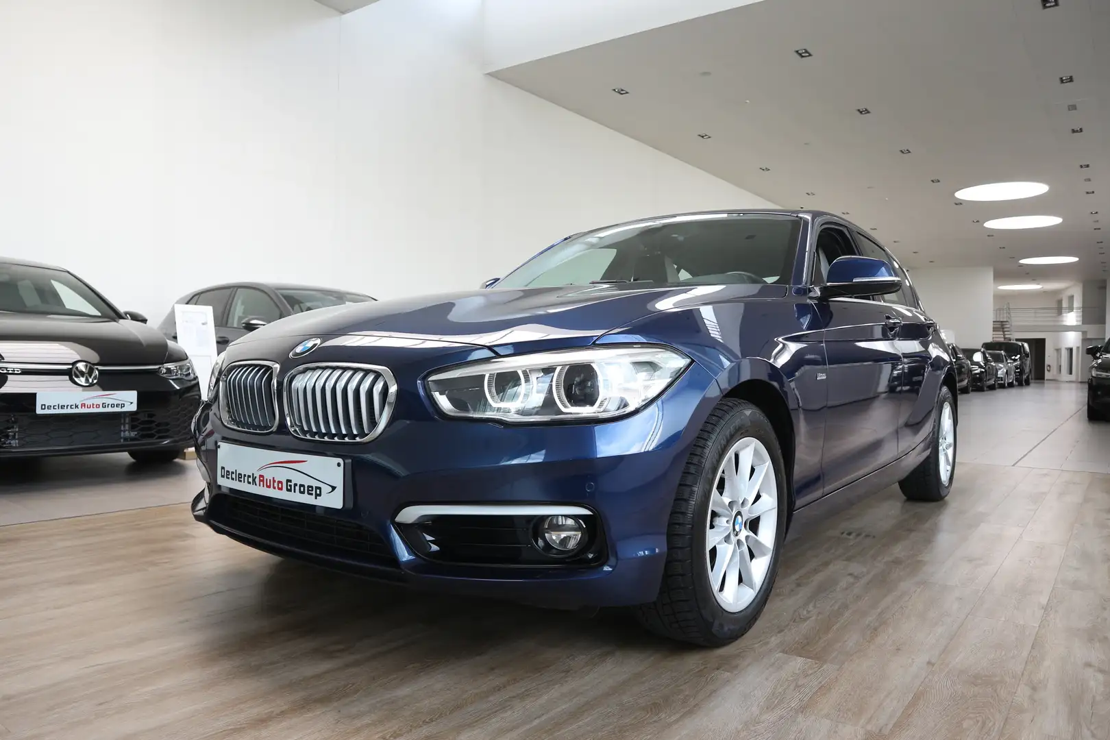 BMW 118 D*URBAN LINE*TREKHAAK*GPS*CAMERA*1STE EIGENAAR !!! Blauw - 1