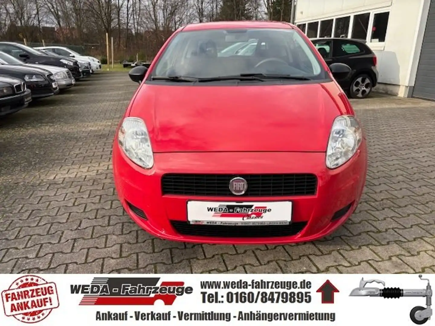 Fiat Punto Evo 1.3 16V Multijet Dynamic Start - TÜV/AU NEU Rot - 2