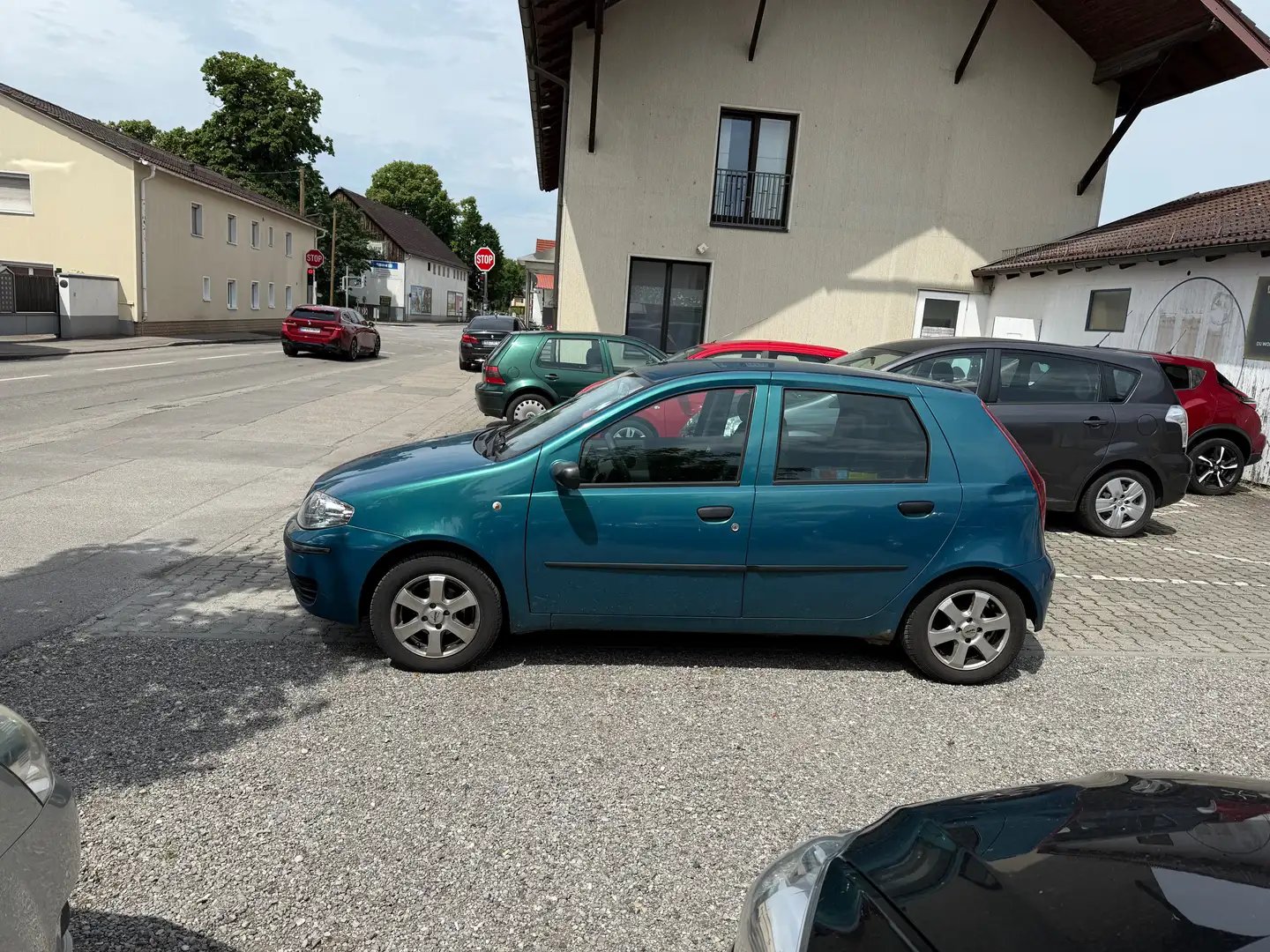 Fiat Punto 1.2 8V Active Clima-4Türer-Wr-1,5 Jahre Rüv Blau - 2