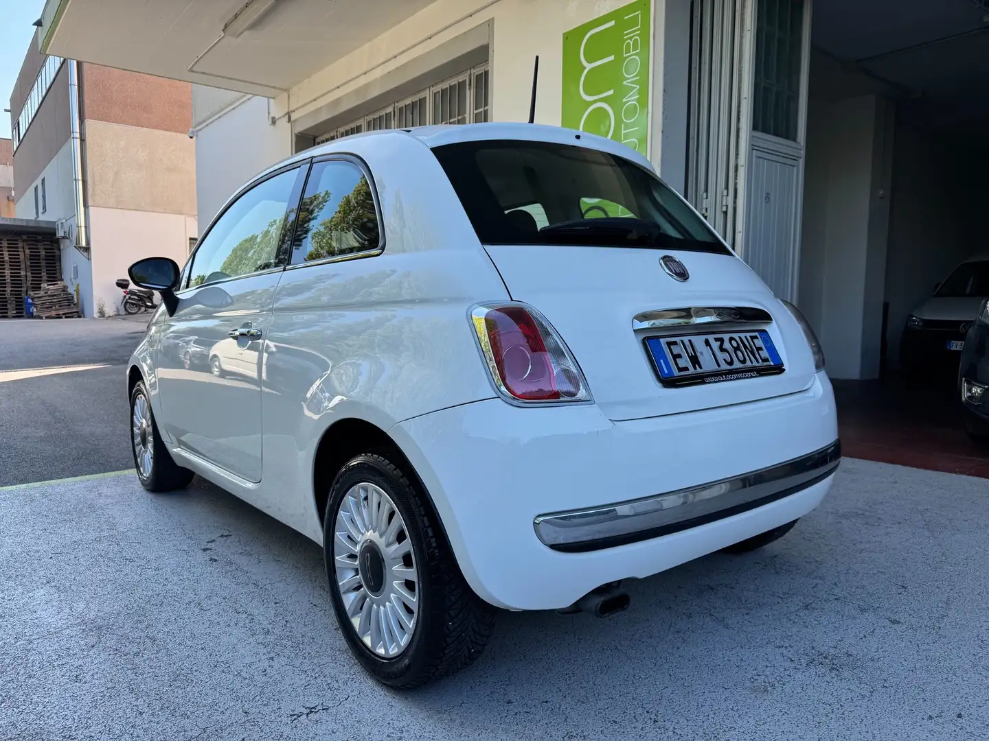 Fiat 500 1.2 Lounge EURO6 GARANZIA 24MESI UNIPROPRIETA B&ME Weiß - 2