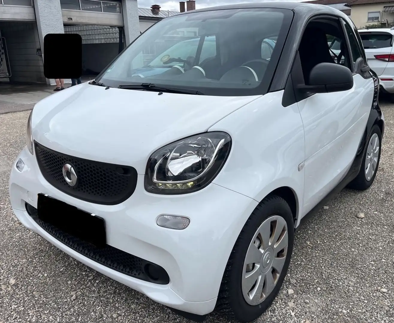smart forTwo 1.0 Coupe*1.Hand*Klima*TÜV NEU*Scheckheft Weiß - 1