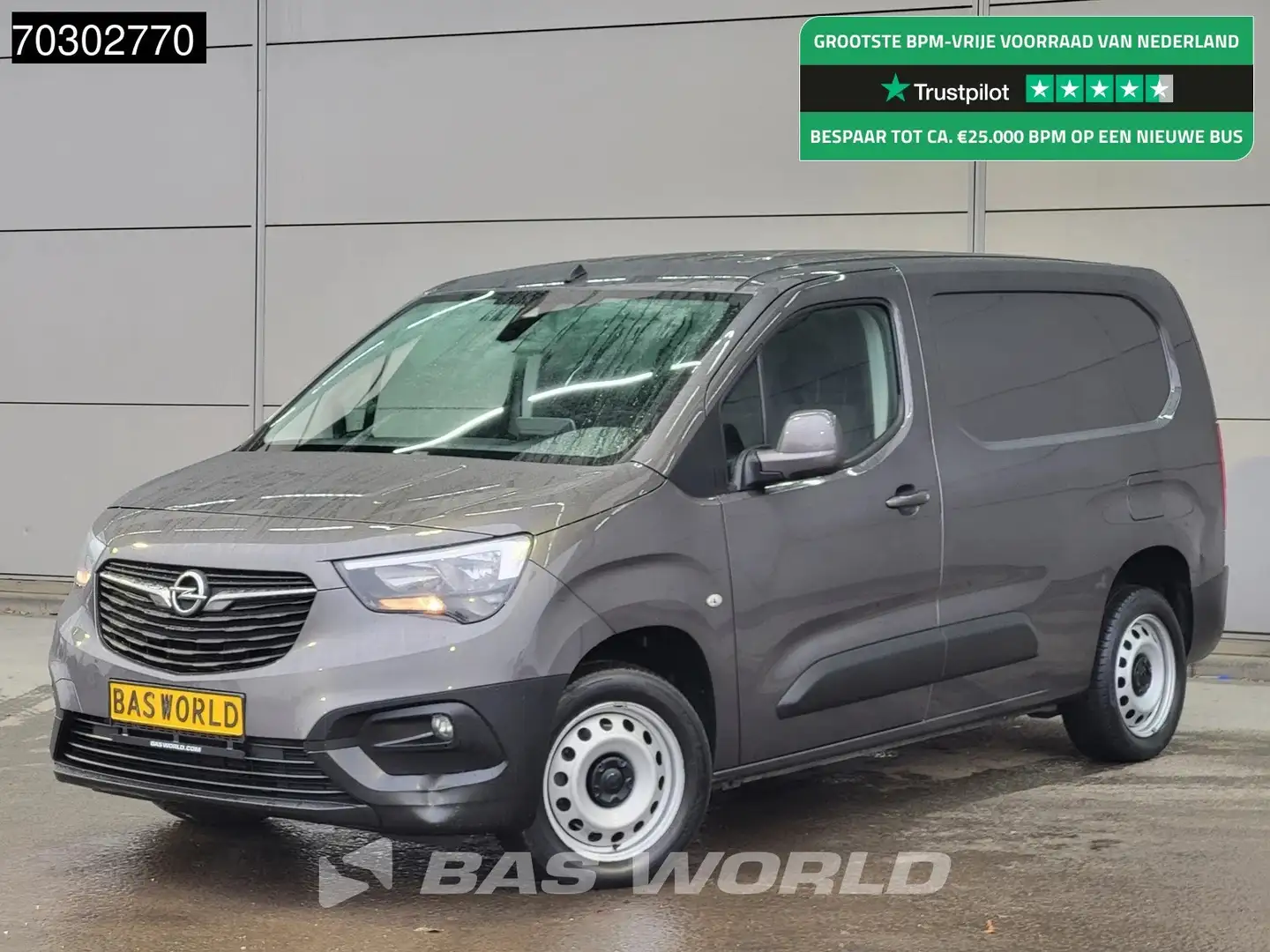 Opel Combo 130pk Automaat L2H1 Trekhaak Navi Airco Cruise Par Grijs - 1