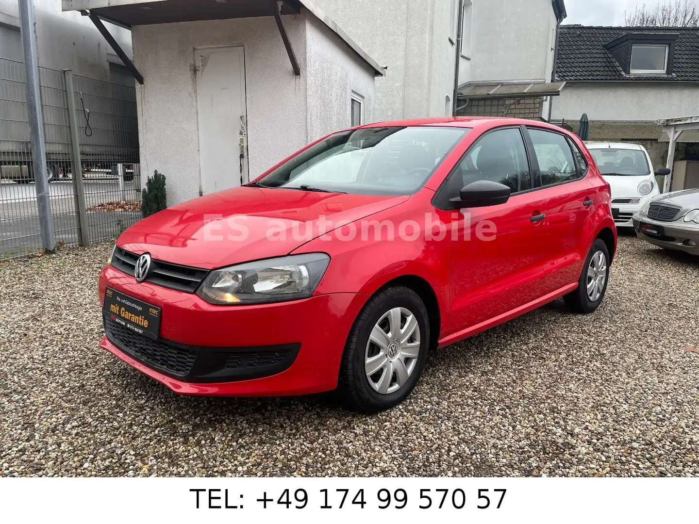 Volkswagen Polo V Trendline **2. Hand / TÜV / Klima** Rood - 1