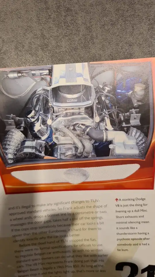 Austin Mini SHOW AUTO DODGE V8 AUTOMATIC 6 SPEED 560pk!, foto 4