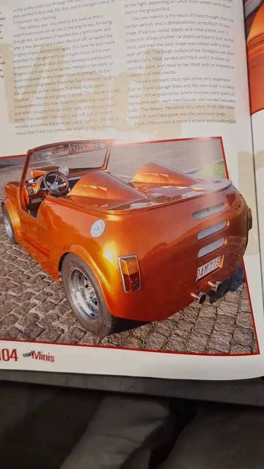 Austin Mini SHOW AUTO DODGE V8 AUTOMATIC 6 SPEED 560pk!, foto 8