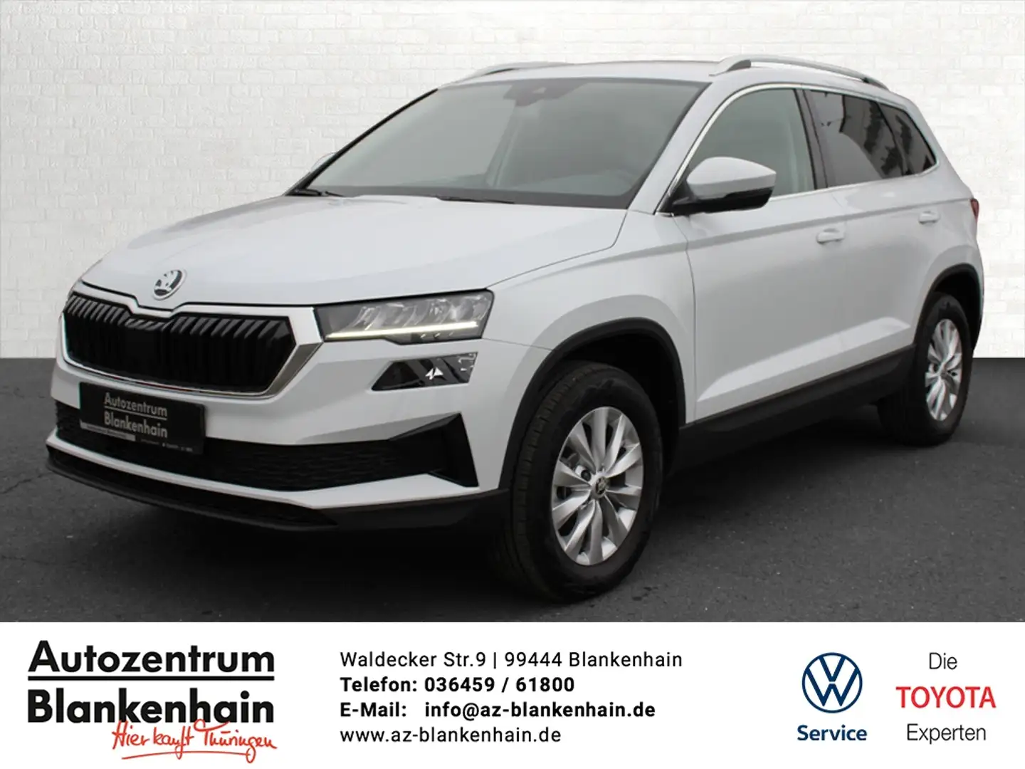 Skoda Karoq TDI 4x4 DSG*Kamera*Navi Weiß - 1