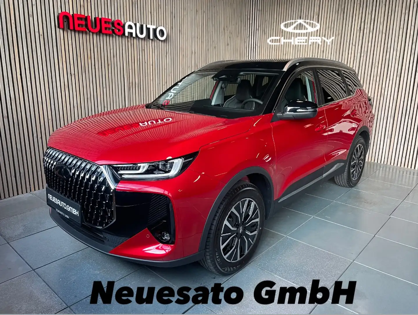 Chery Tiggo TIGGO 7 HEV UNIQUE *7 Jahre Gar.*540°Kam.*Pano* Rot - 2