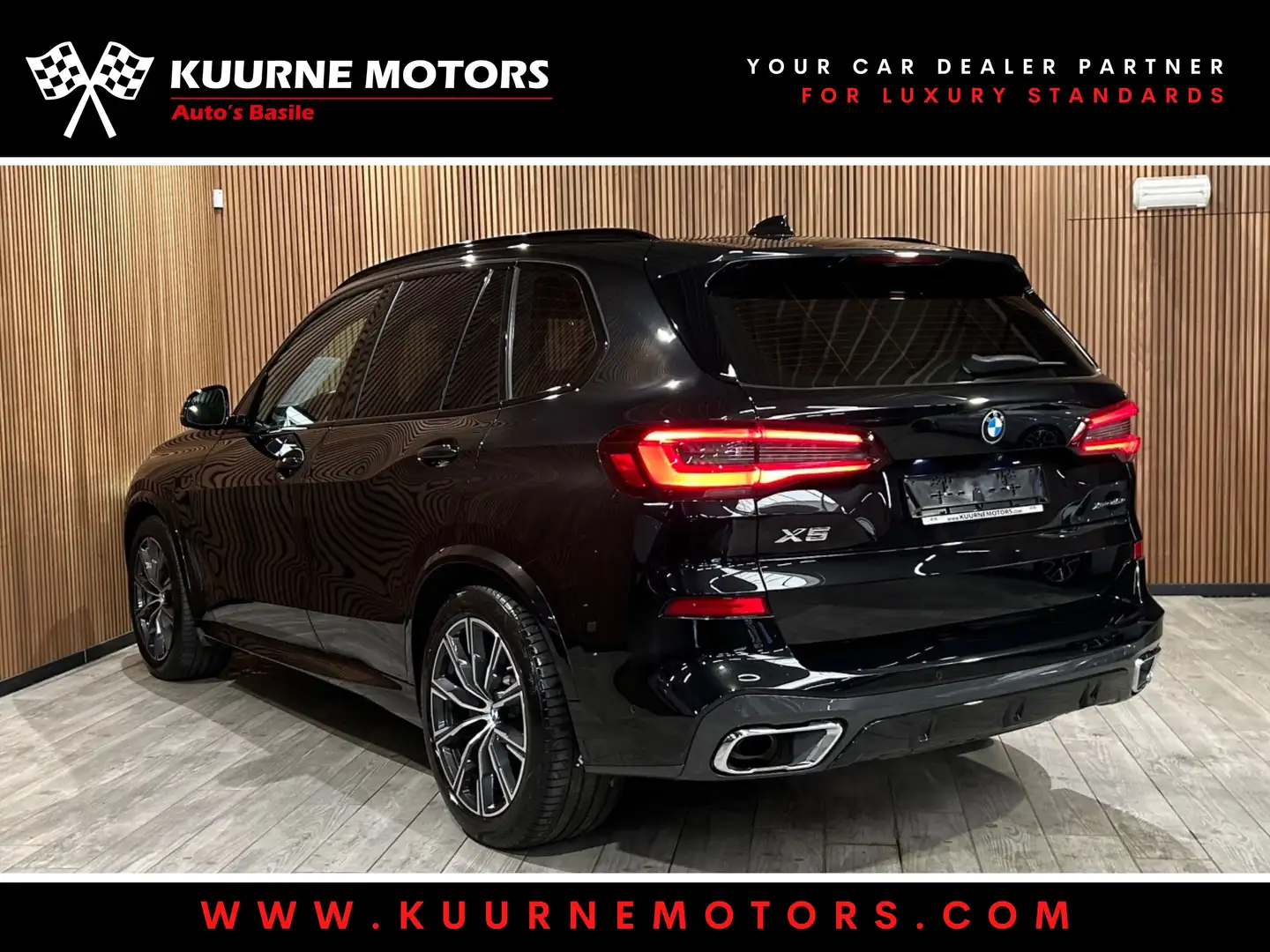 BMW X5 xDrive45e M Pack Pano/Cam/Leder/Gps *1j garantie* Nero - 2