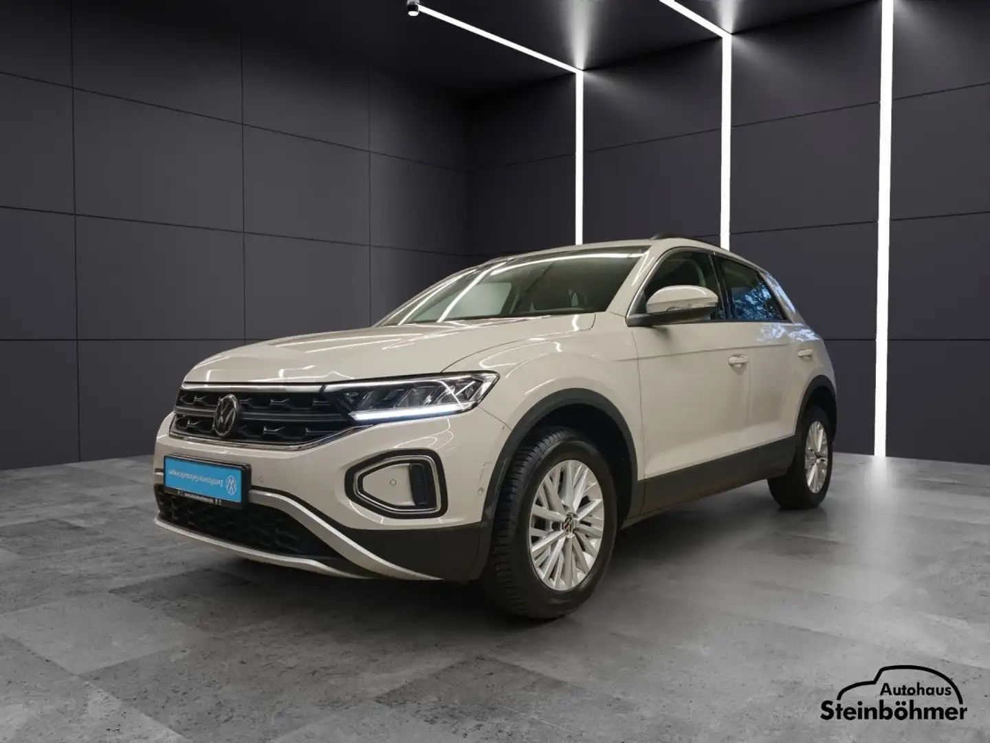 Volkswagen T-Roc 1.0 TSI Life Navi LED SHZ AppCon Bluetooth Grigio - 2