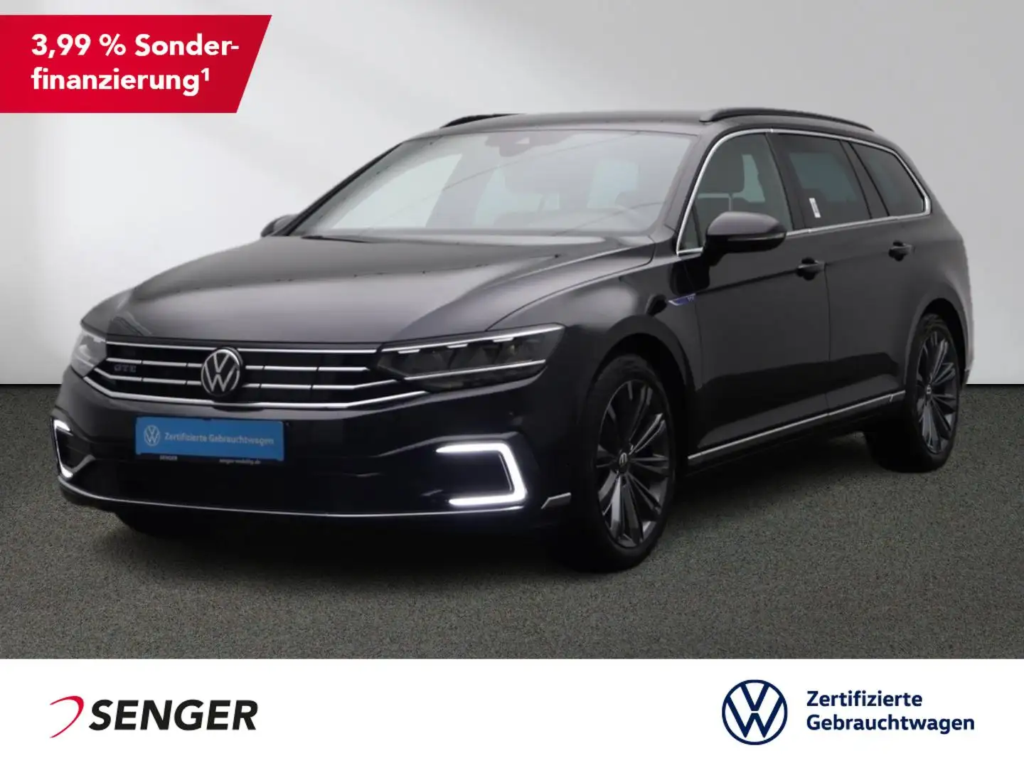 Volkswagen Passat GTE Variant 1.4 eHybrid CarPlay LED AHK Schwarz - 1