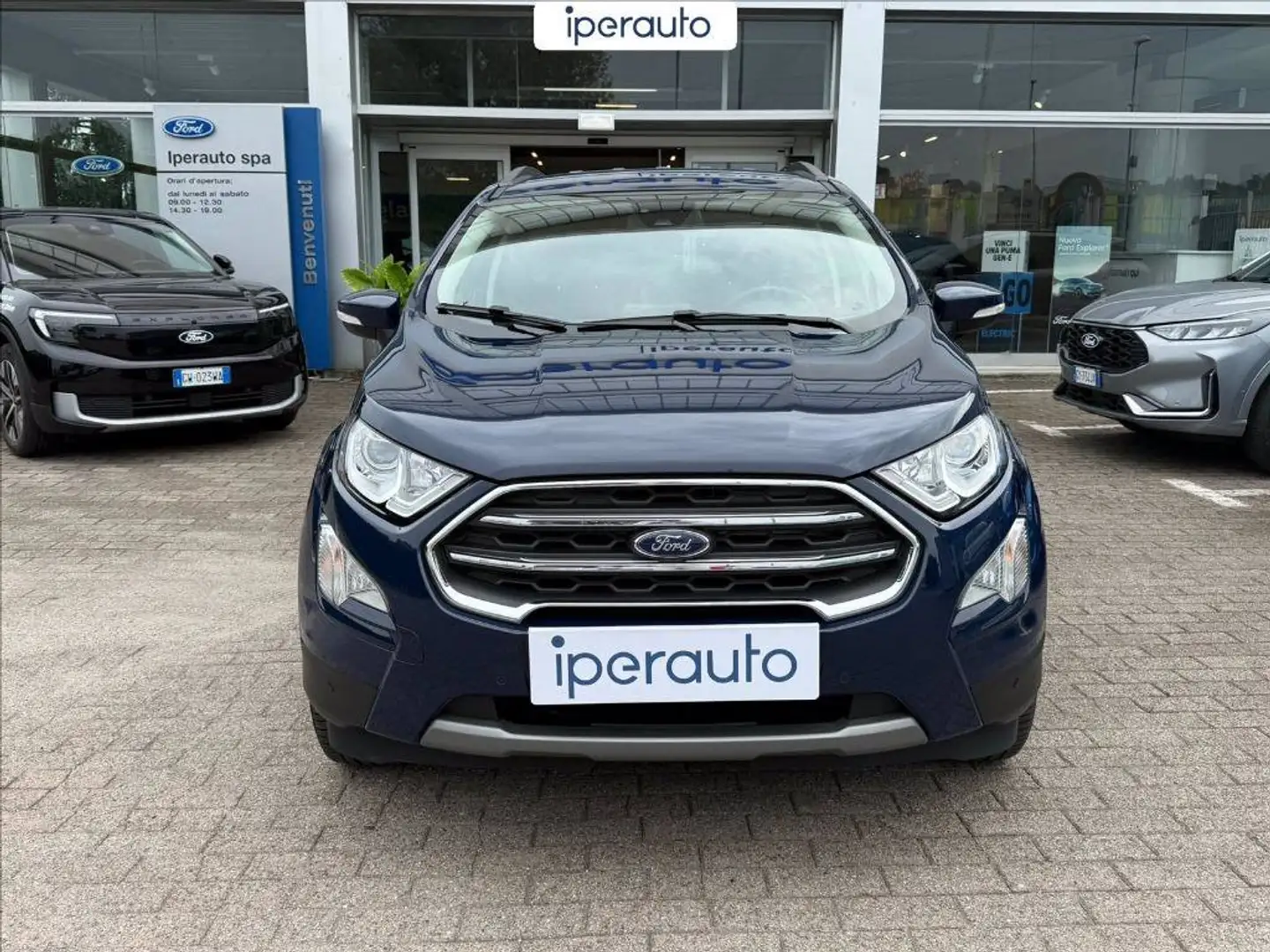 Ford EcoSport 1.0 ecoboost titanium s&s 125cv Blauw - 2