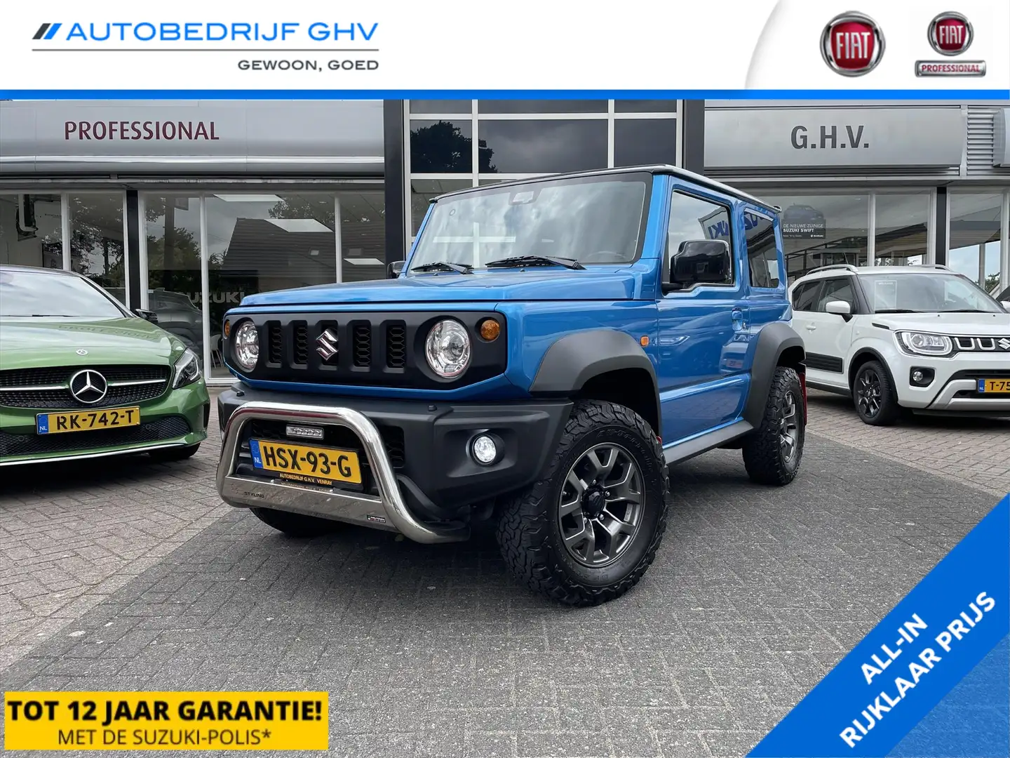 Suzuki Jimny 1.5L VVT 102pk AllGrip Pro Stijl | 2 sets wielen | Bleu - 1
