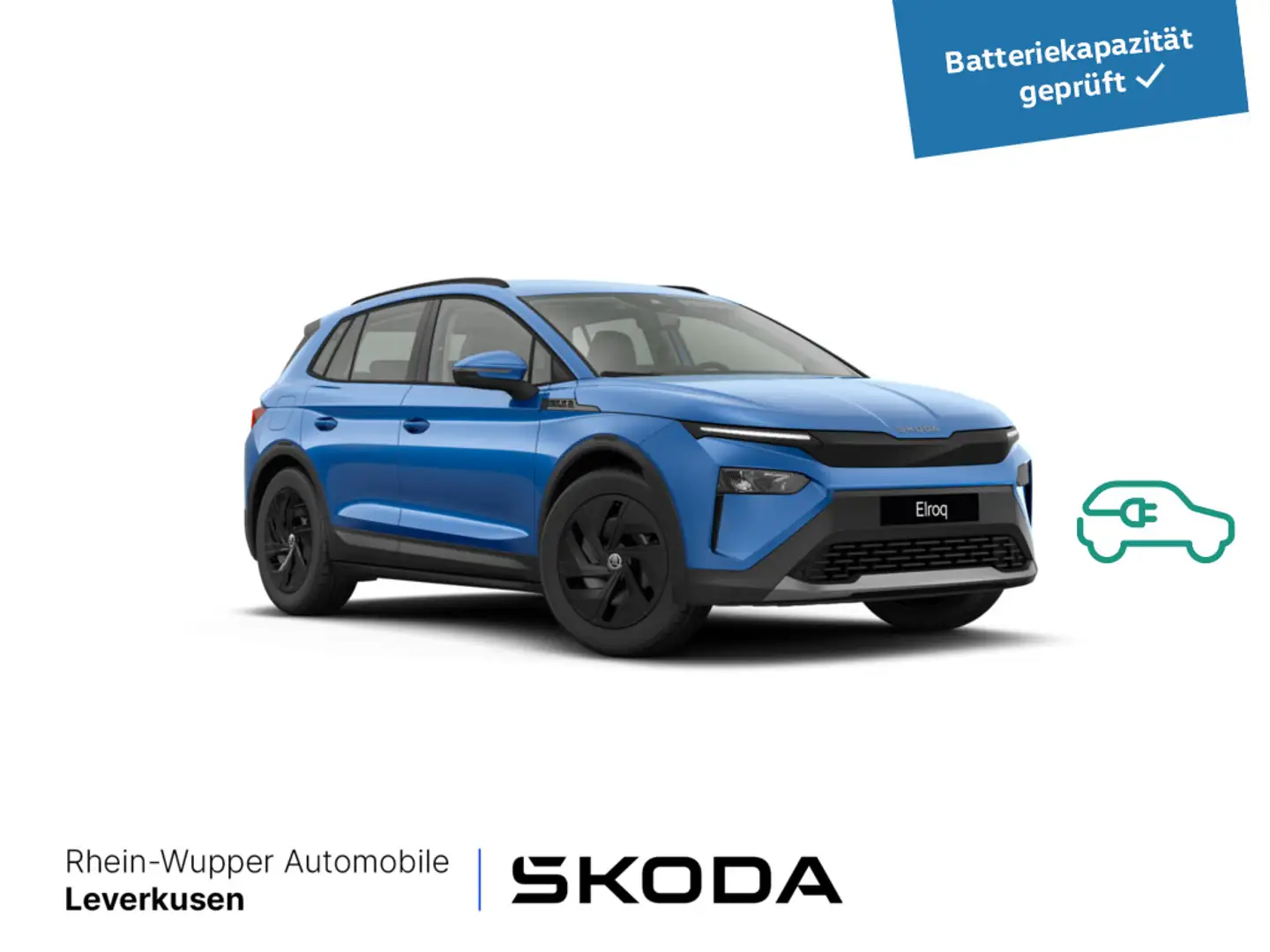 Skoda Elroq 50 LED VIRT KAM APP-CONNECT PDC KLIMAAU Blau - 1