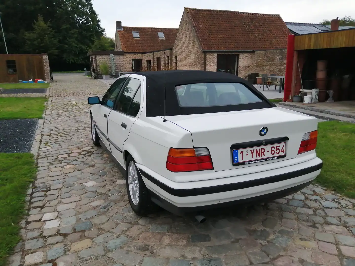 BMW 318 318i Baur Blanc - 1