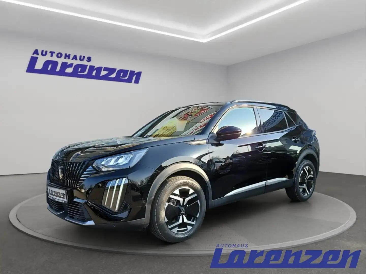 Peugeot 2008 Black Selection 1.2 EAT8 LED+R/Camera+SHZ+Totwinke Zwart - 1