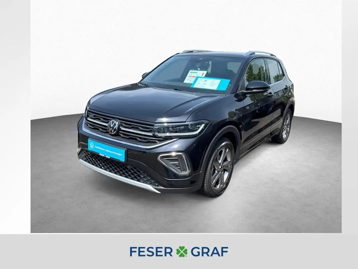 Volkswagen T-Cross R-Line 1.0 TSI DSG 116PS Noir - 1