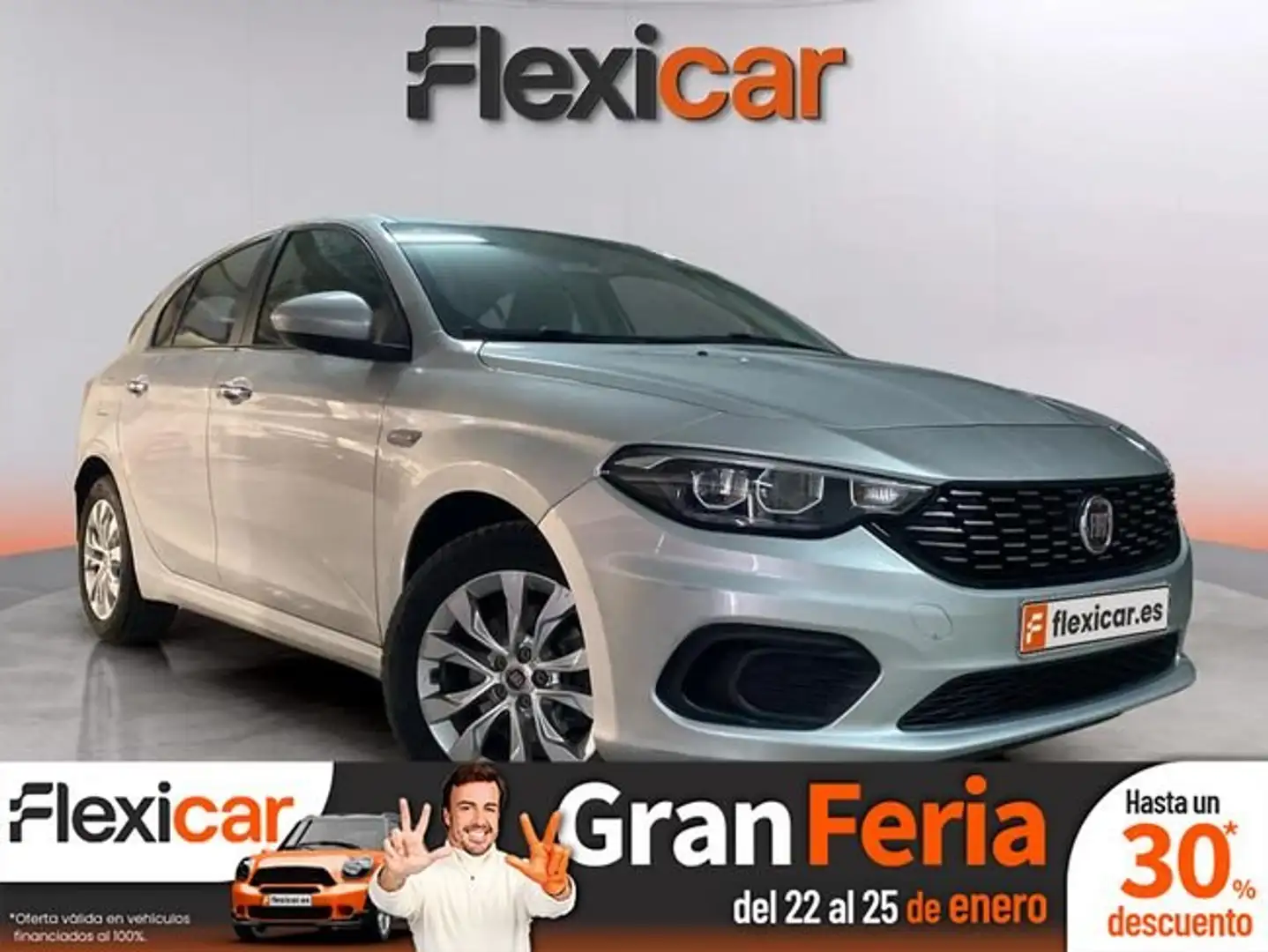 Fiat Tipo 1.3 16v Easy 95 CV diesel Multijet II 5p Gris - 1