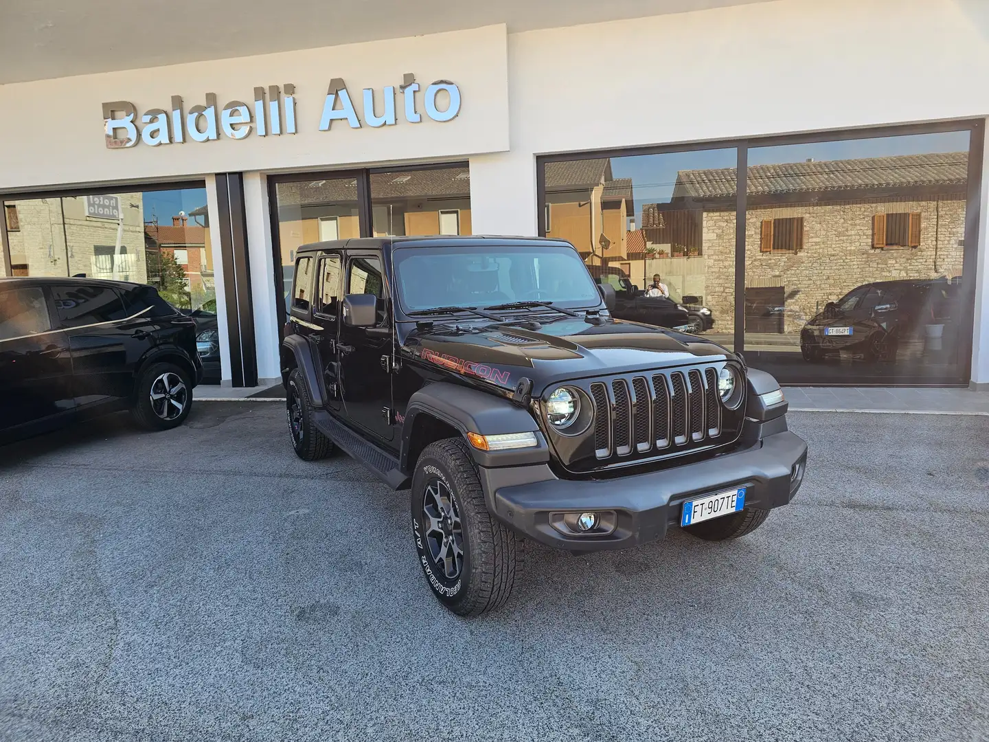 Jeep Wrangler Wrangler Unlimited 2.0 turbo Rubicon auto Zwart - 1