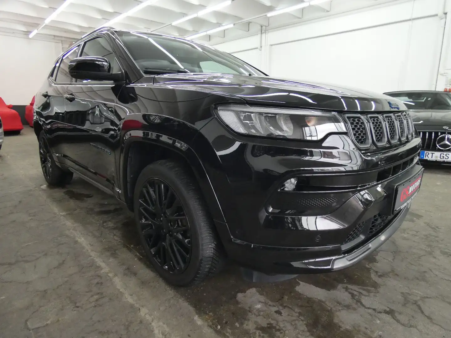 Jeep Compass S 4WD PHEV*LED*NAVI*ACC*AHK*360° CAM Noir - 1