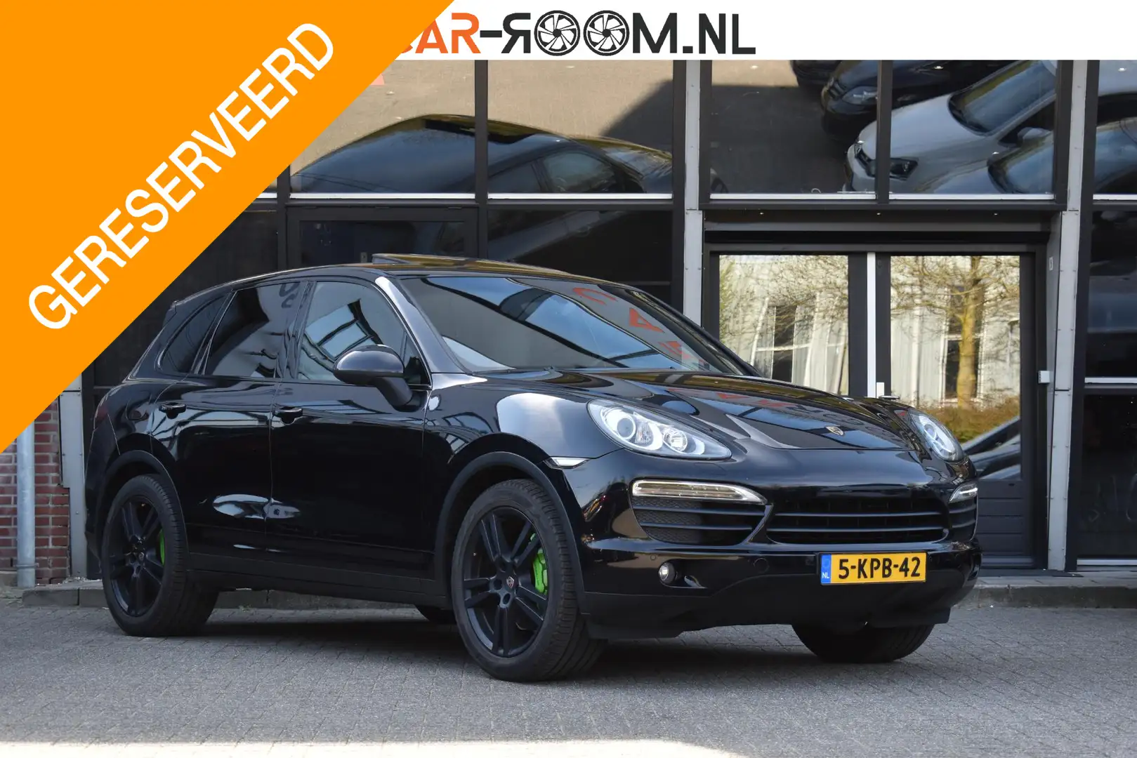 Porsche Cayenne 4.8 S Pano Ketting verv. Leder Cruise Navi Zwart - 1