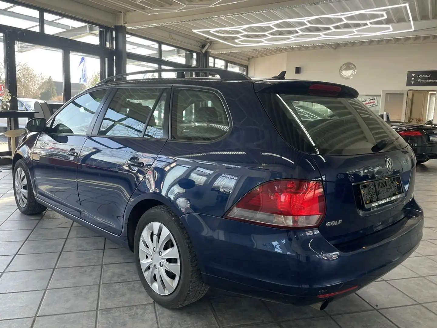 Volkswagen Golf VI Variant 1.6 TDI Trendl., Klima, Sitzh. Blau - 2