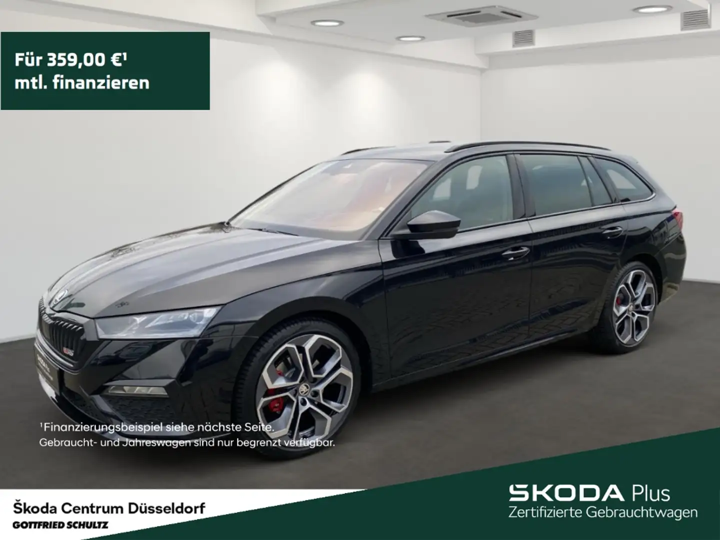 Skoda Octavia Combi RS 4x4 DSG Infotainment-Paket Business Colum Schwarz - 1