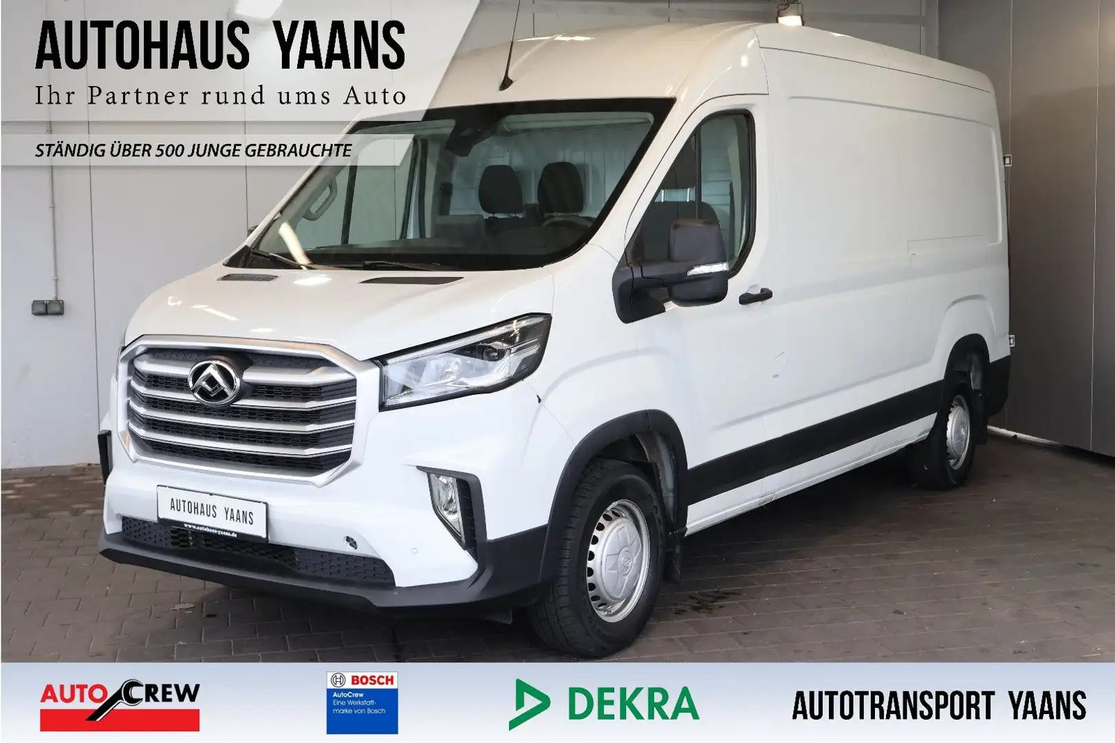 Maxus Deliver 9 Kasten L3H2 2.0 TDCI LANE+KAM+TEMPOMAT Weiß - 1