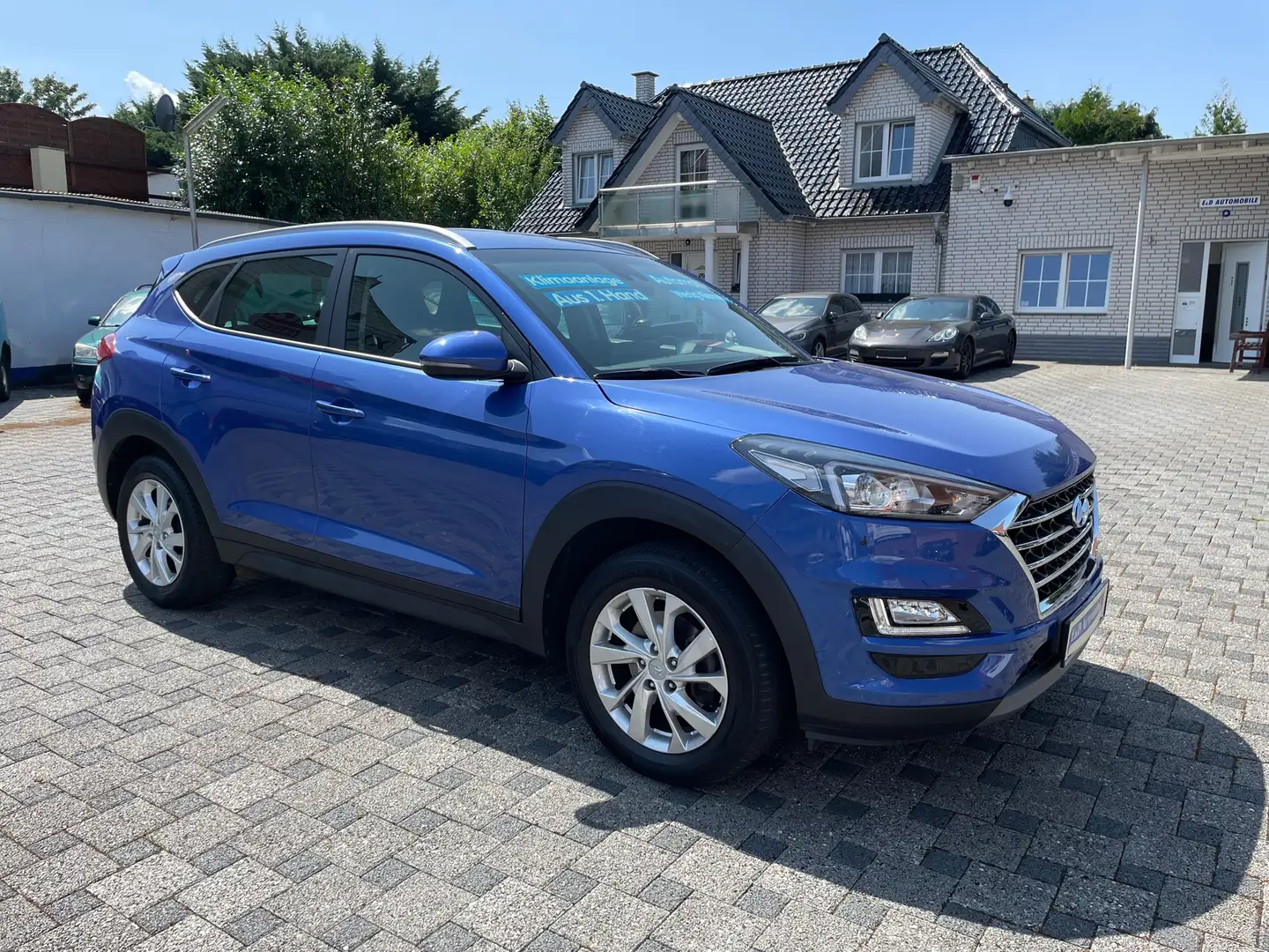 Hyundai TUCSON blue 1.6 CRDi 2WD DCT Premium*ORG.77.000KM*NAVI* Blau - 1