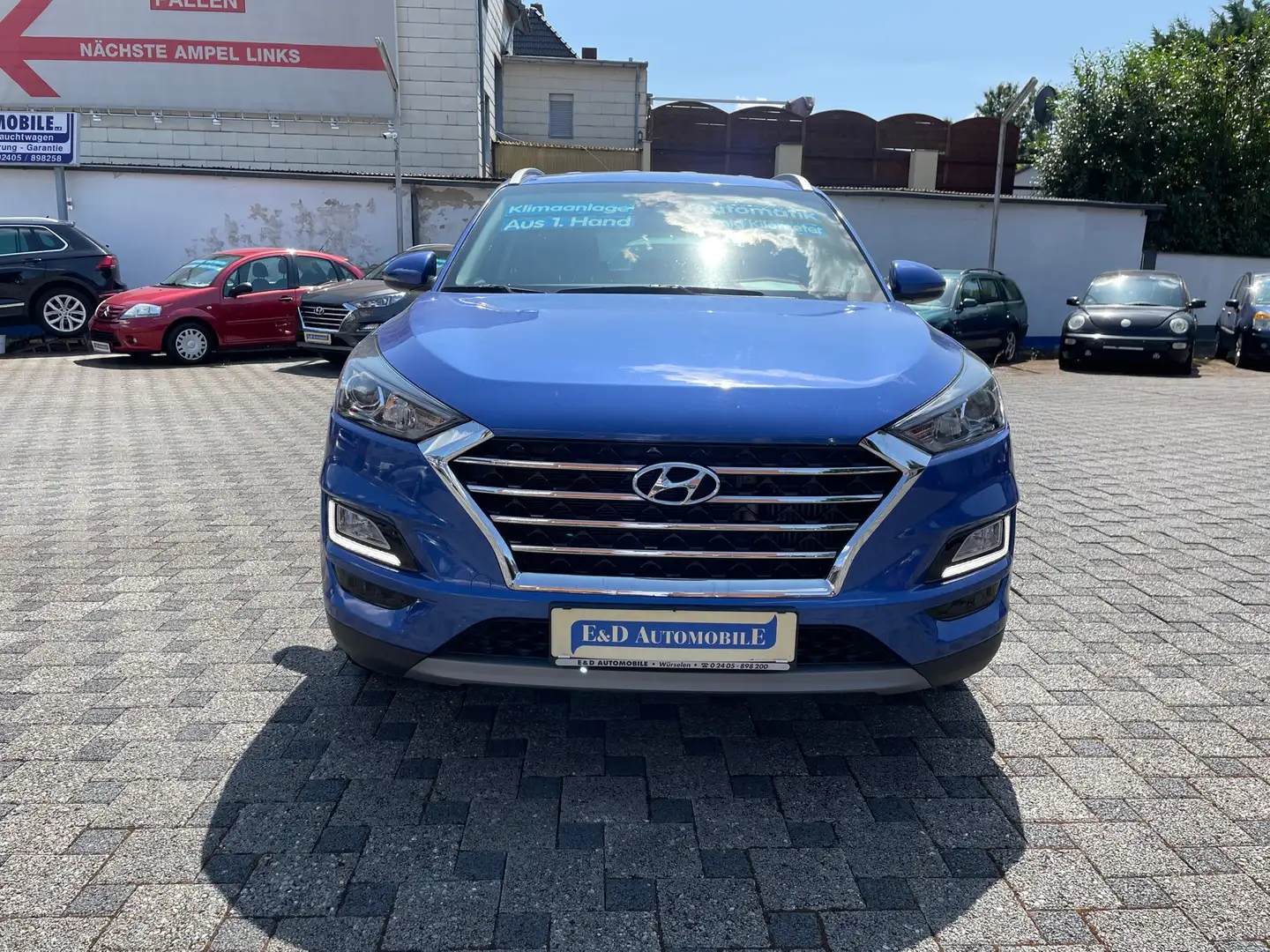 Hyundai TUCSON blue 1.6 CRDi 2WD DCT Premium*ORG.77.000KM*NAVI* Blu/Azzurro - 2