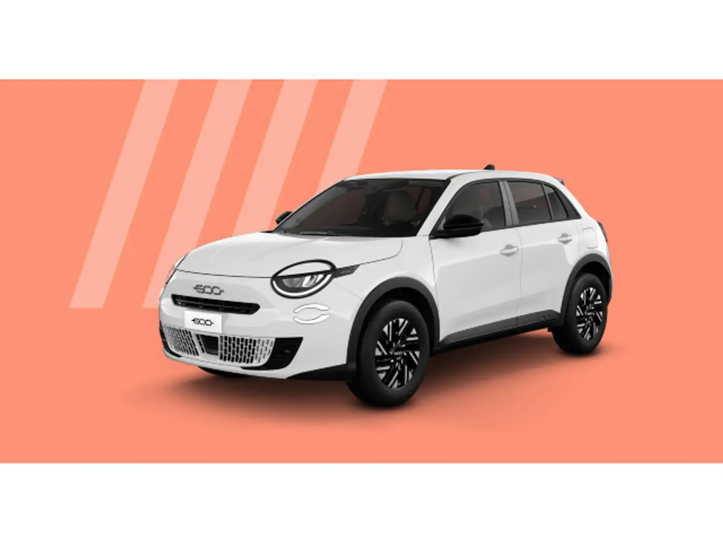 Fiat 600 1.2 Hybrid T3 *SONDEREDITION MJ25* Weiß - 2