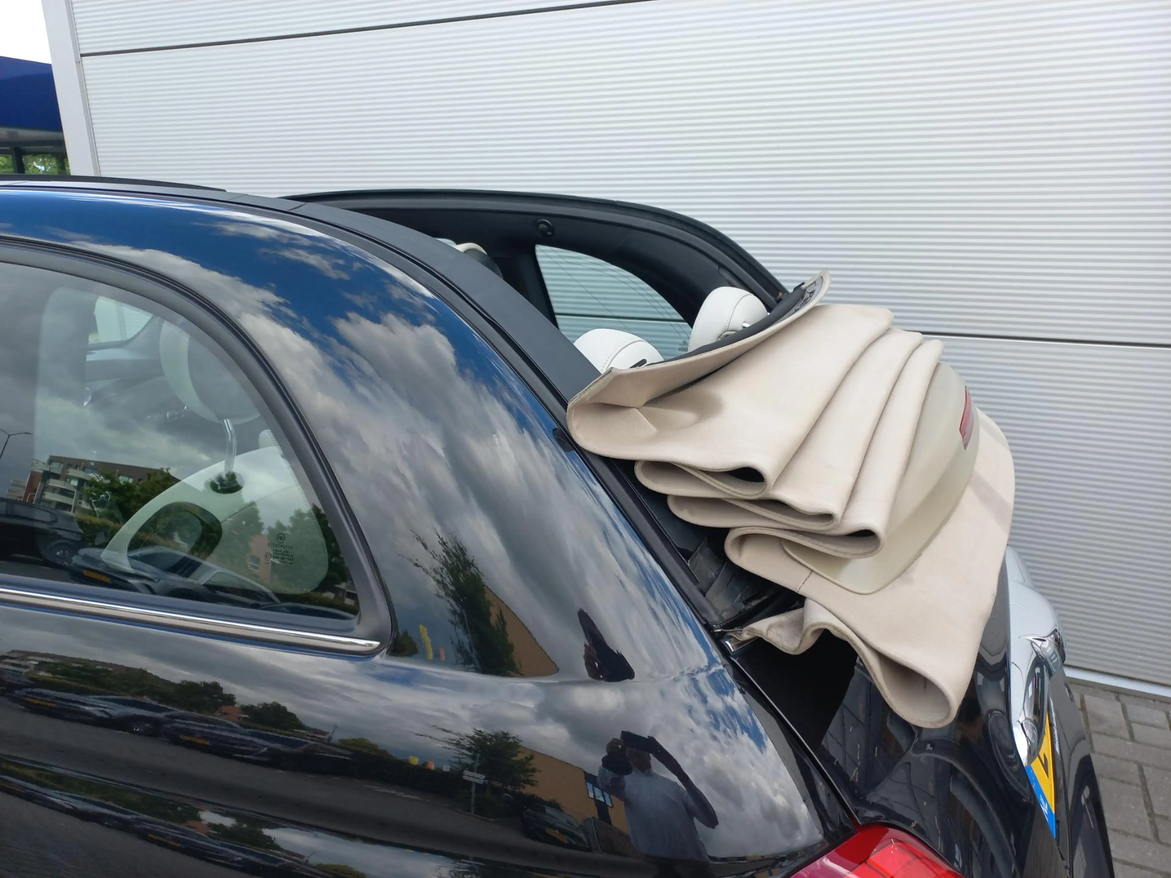 Fiat 500C Cabrio 1.0 Hybrid Dolcevita | Beige dak en bekledi — photo 15