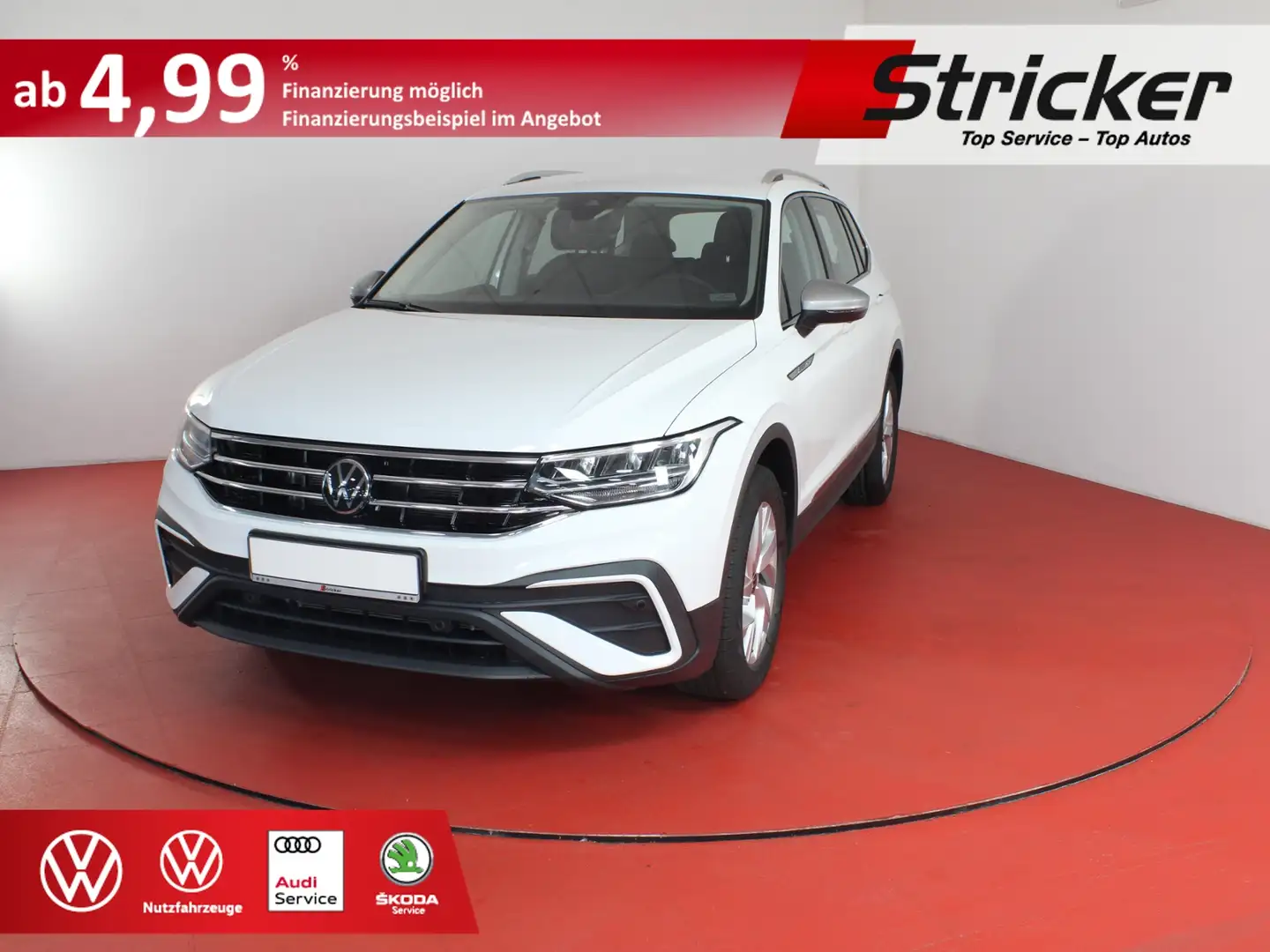 Volkswagen Tiguan Allspace Life 1.5TSI 316,- mtl. AHK SHZ Winterpaket Alb - 2