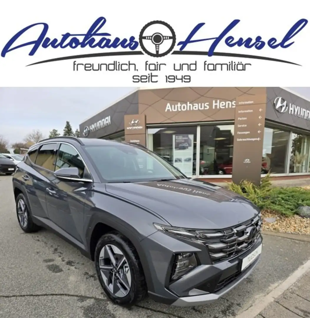 Hyundai TUCSON 1.6 T-GDi DCT Trend Voll-LED Nav -HYUKundenaktion- Gris - 1