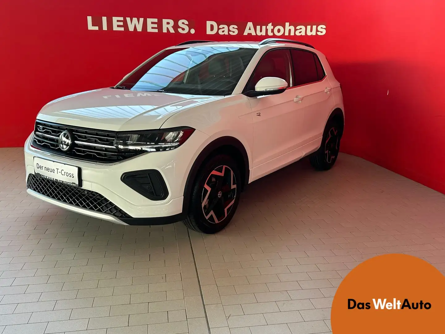 Volkswagen T-Cross R-Line TSI DSG Weiß - 1