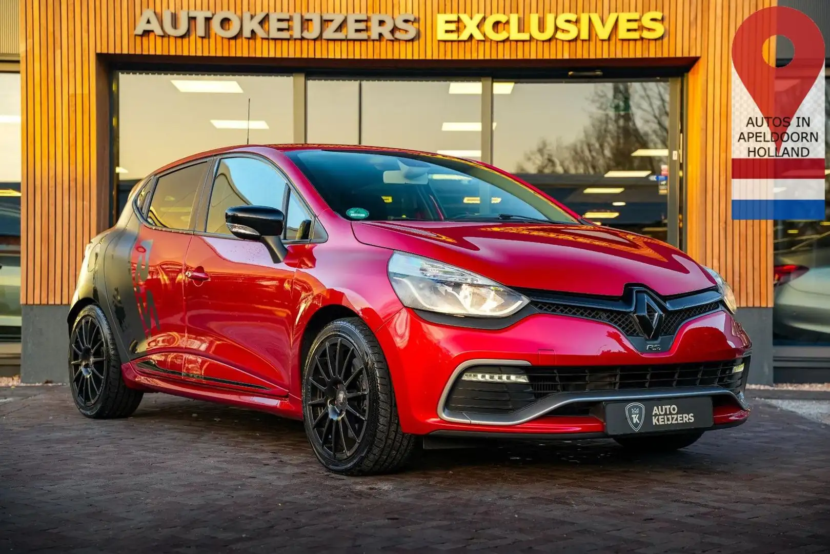 Renault Clio 1.6 R.S. navi PDC Cruise sitzheizung AUTOMA Rot - 1