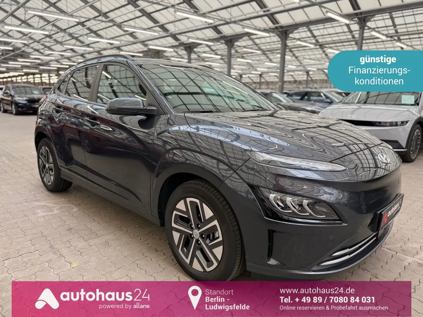 Hyundai Kona Elektro   39,2 kWh|Kamera|Sitzhzg Gris - 1