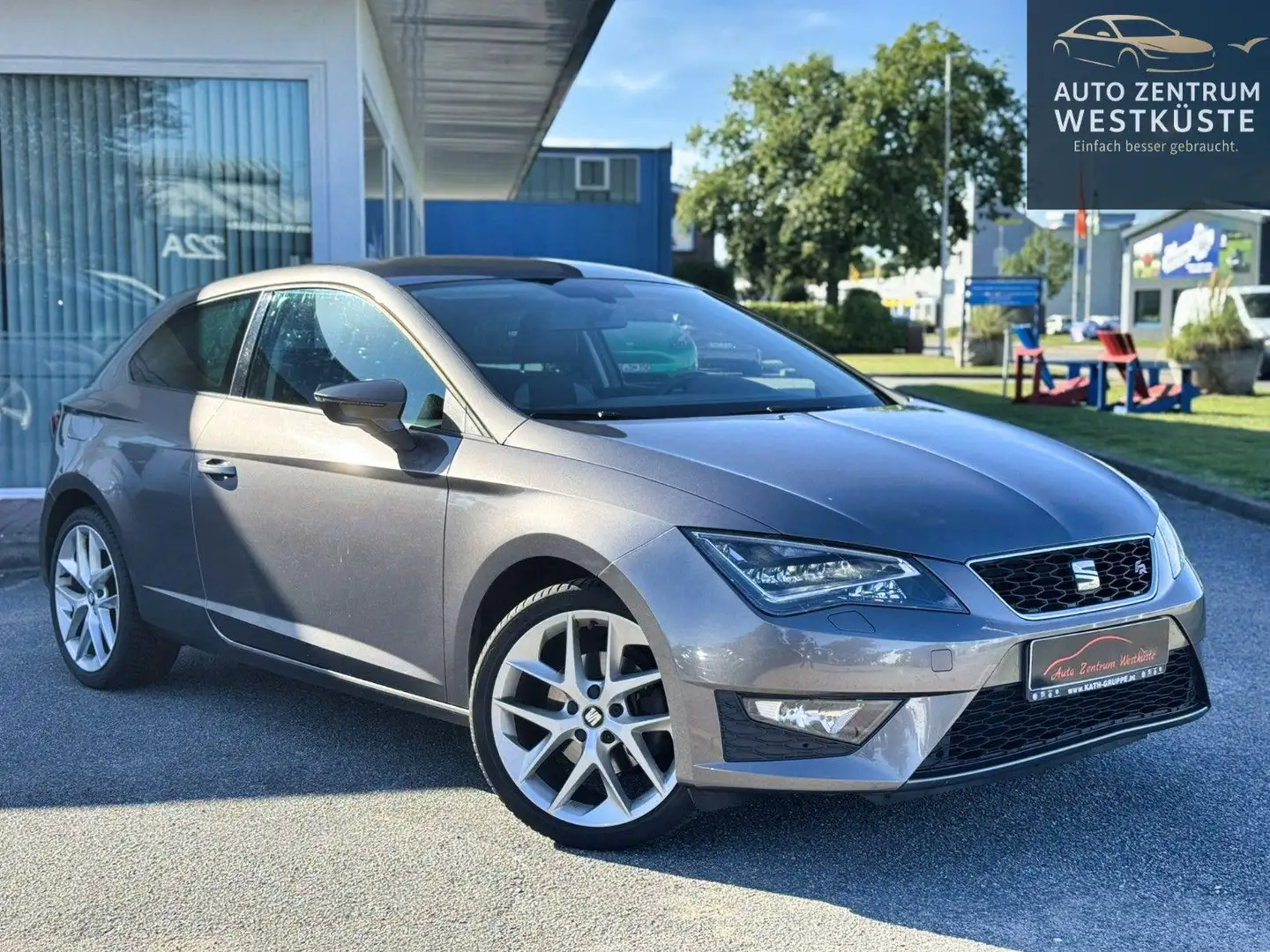 SEAT Leon SC FR 1.4 TSI 92 KW LED Tempomat SHZ PDC Grijs - 1