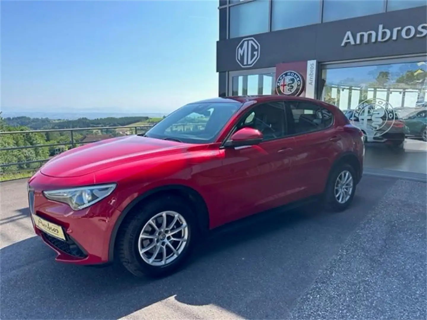 Alfa Romeo Stelvio Super 2,2 150 ATX RWD Rojo - 1