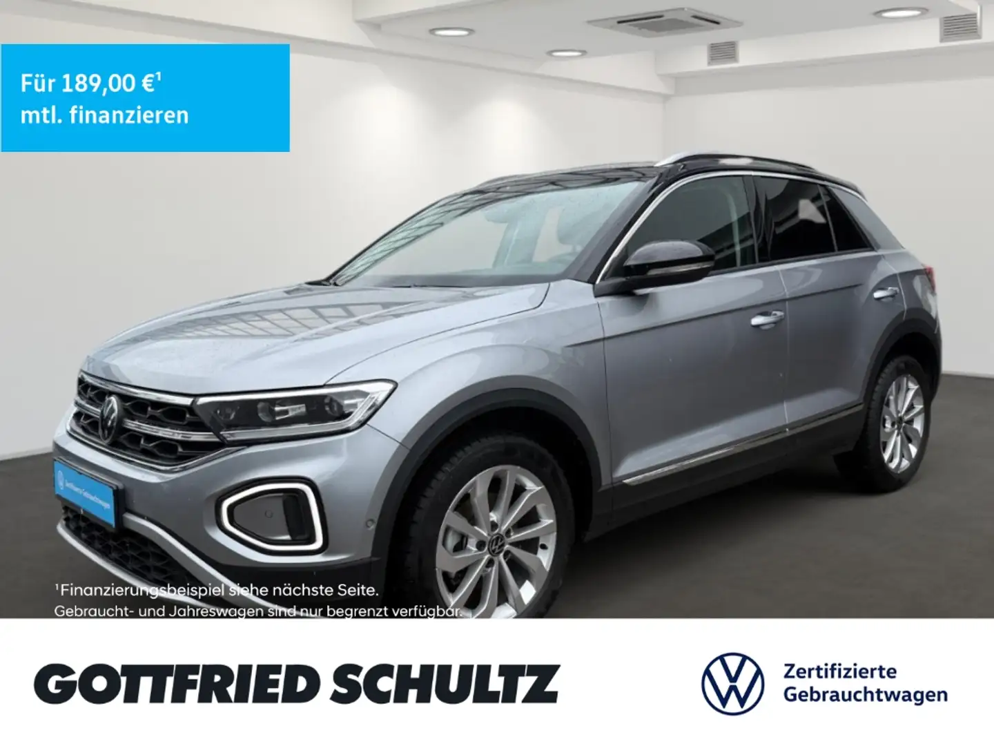 Volkswagen T-Roc 1.0 TSI LED NAV SHZ EPH ALLSEASON Style Argento - 1